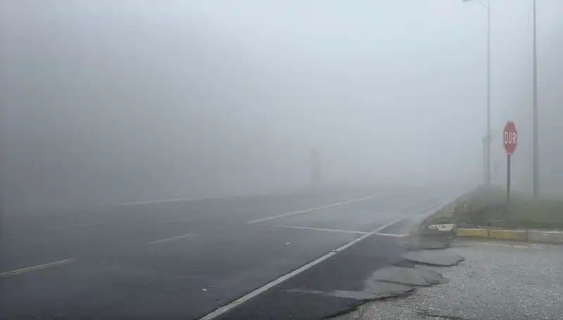 Bolu Dağı'nda Sis Etkisi: Görüş Mesafesi Kısıtlandı, Seyahat Planları Tehlikede!