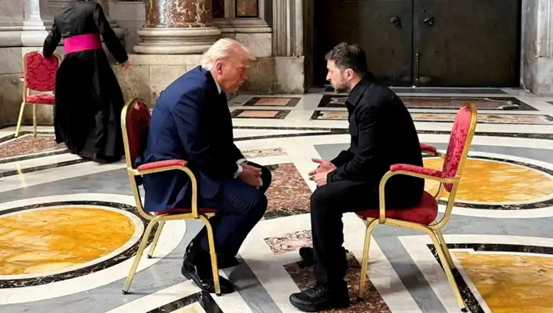 Zelenski'den Trump'a Açıklama: Vatikan'daki Görüşmemiz En İyisiydi