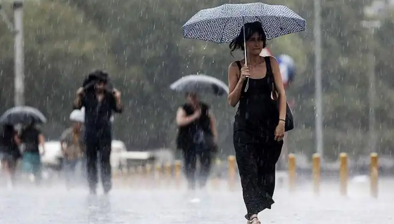 İstanbul ve Ankara’yı Vuracak Sağanak Yağış Alarmı! 25 İlde Etkili Olacak