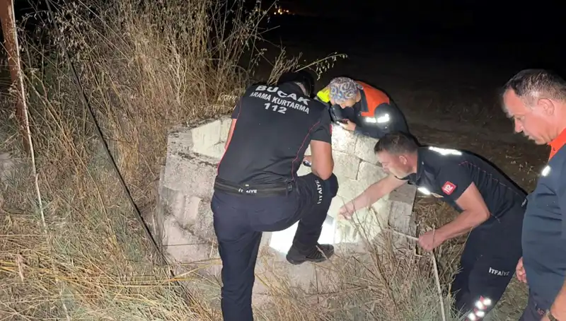 Burdur'da Kuyuya Düşen Kedinin İnanılmaz Kurtuluş Hikayesi