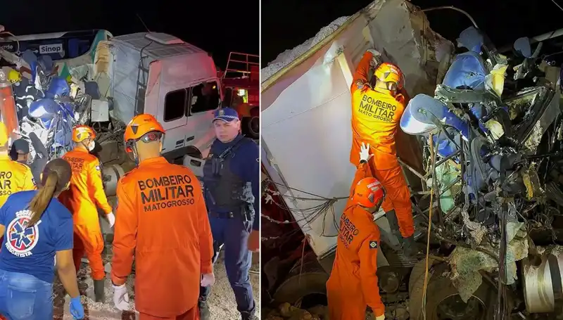 Brezilya'da Feci Otobüs Kazası: 11 Hayatını Kaybetti, 45 Yaralı