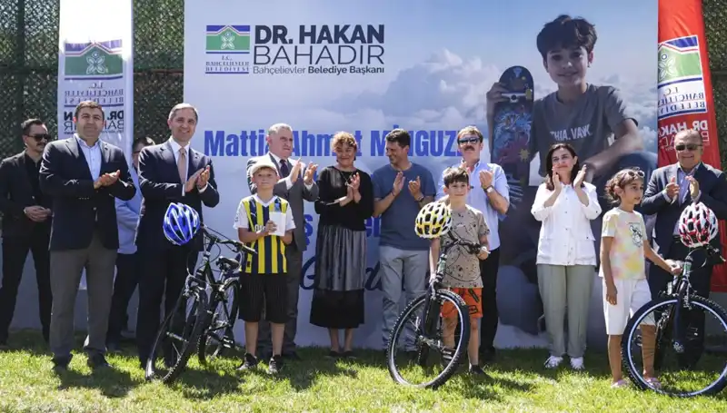 Bahçelievler'de Gençler İçin İhtiyaç Duyulan Skate Parkı Açıldı!