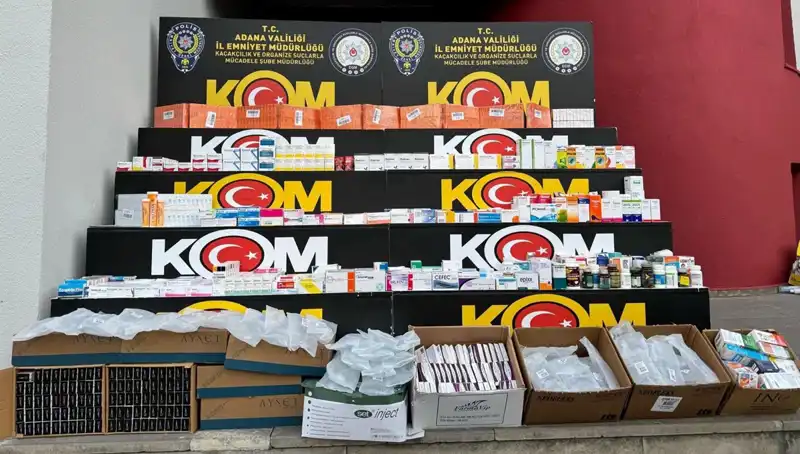 Adana'da Üzerine Bambaşka Yüzler Çizilen Yasa Dışı İlaç Operasyonu