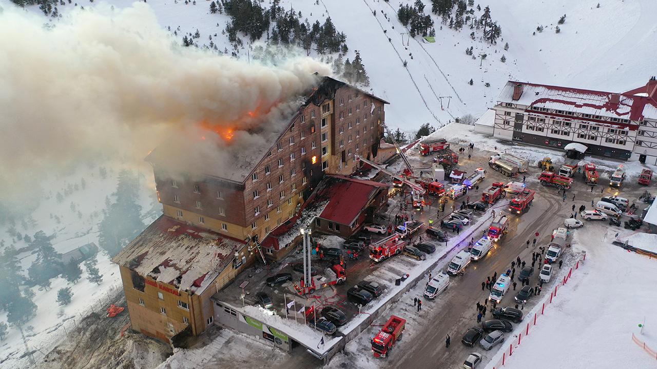 Otel yangınında Kartalkaya Kayak Merkezi'nde müthiş kaza: 10 ölü, 32 yaralı