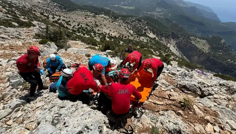 Fethiye'de Paraşüt Faciası: Kayalıklara Düşen İki Kişinin Hayatını Kaybetmesi