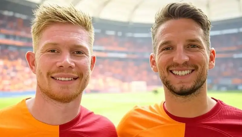 Galatasaray, Kevin de Bruyne Transferinde Dries Mertens'i Kullanmaya Hazırlanıyor!