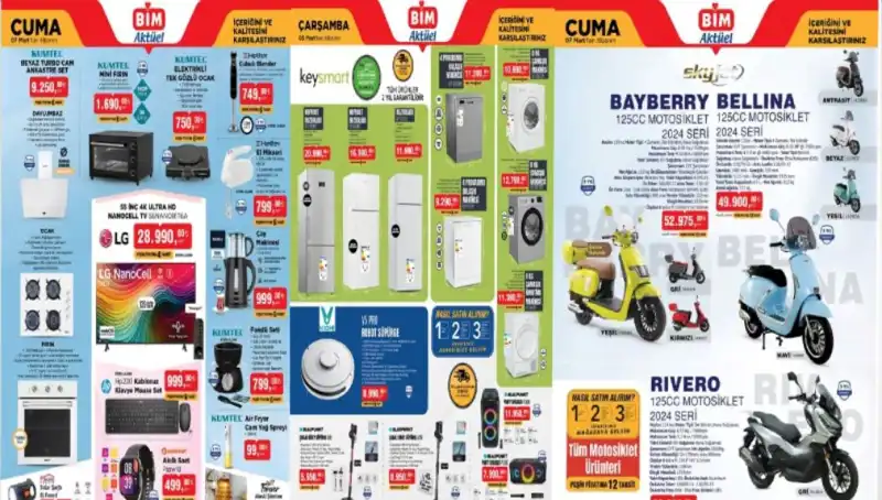 BİM’de Harika Fırsatlar: 4-7 Mart Aktüel Ürünler Kataloğu Açıklandı!
