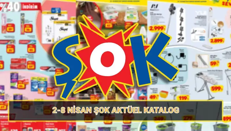 ŞOK Marketler 2-8 Nisan Katalogu ile Temizlikte Yeniliklere Hazır!
