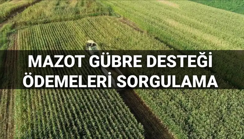 2025 Mart Mazot ve Gübre Desteği Ödemeleri Sorgulama İpuçları