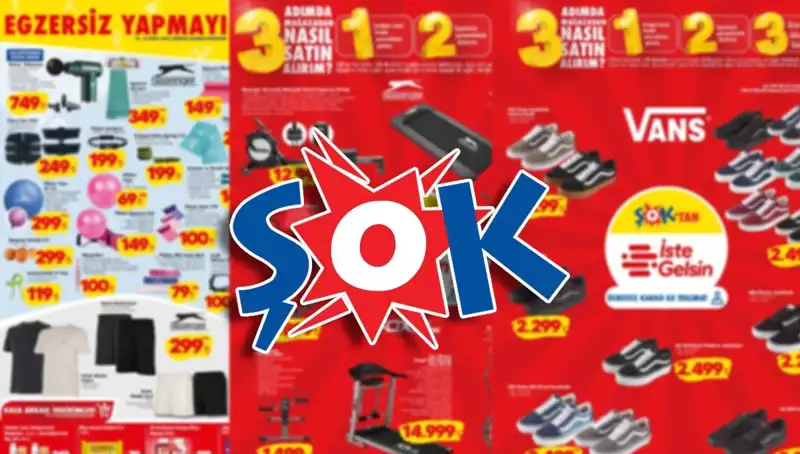 ŞOK Aktüel Katalog: Masaj Tabancası ve Koşu Bandı İle Fırsatlar Kaçmaz!
