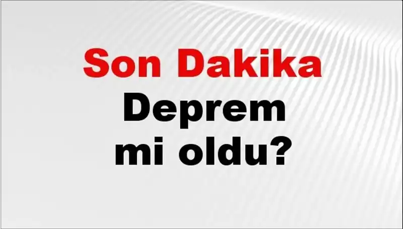 Deprem Beklentisi: Türkiye'nin Dört Bir Yanında Son Gelişmeler