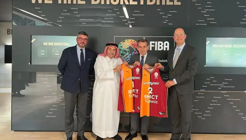 Galatasaray, FIBA’ya Yönetim Heyetiyle Tarihi Bir Ziyaret Gerçekleştirdi