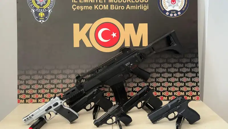 Çeşme'de Suç Örgütüne Büyük Darbe: Üç Şüpheli Tutuklandı
