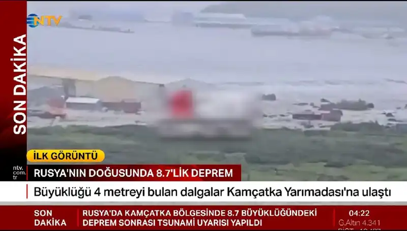 Kamçatka Kıyılarında İlk Tsunami Dalgaları: Bilim İnsanları Ne Diyor?