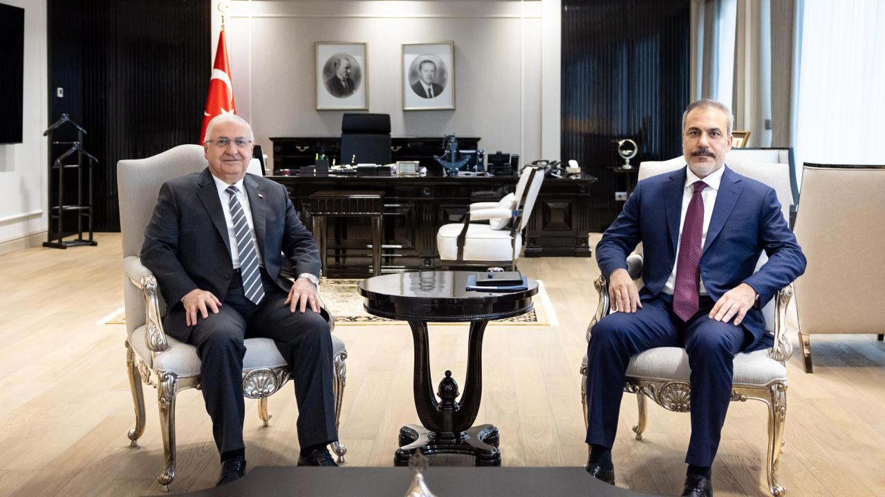 Bakan Güler ve Bakan Fidan Ortak Çalışma Toplantısı Gerçekleştirdi
